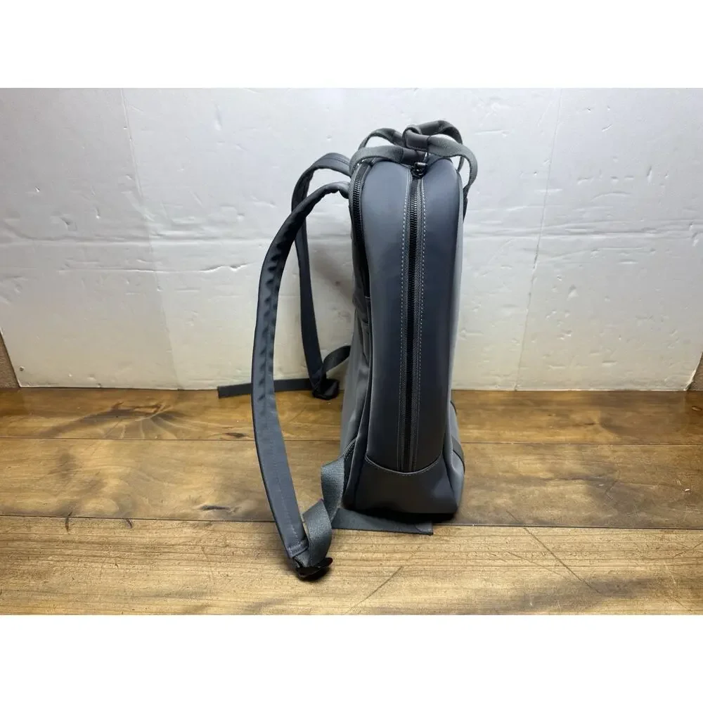 Monos Metro Backpack Blue/Grey 18L Nylon Vegan Leather Trim Travel Rucksack